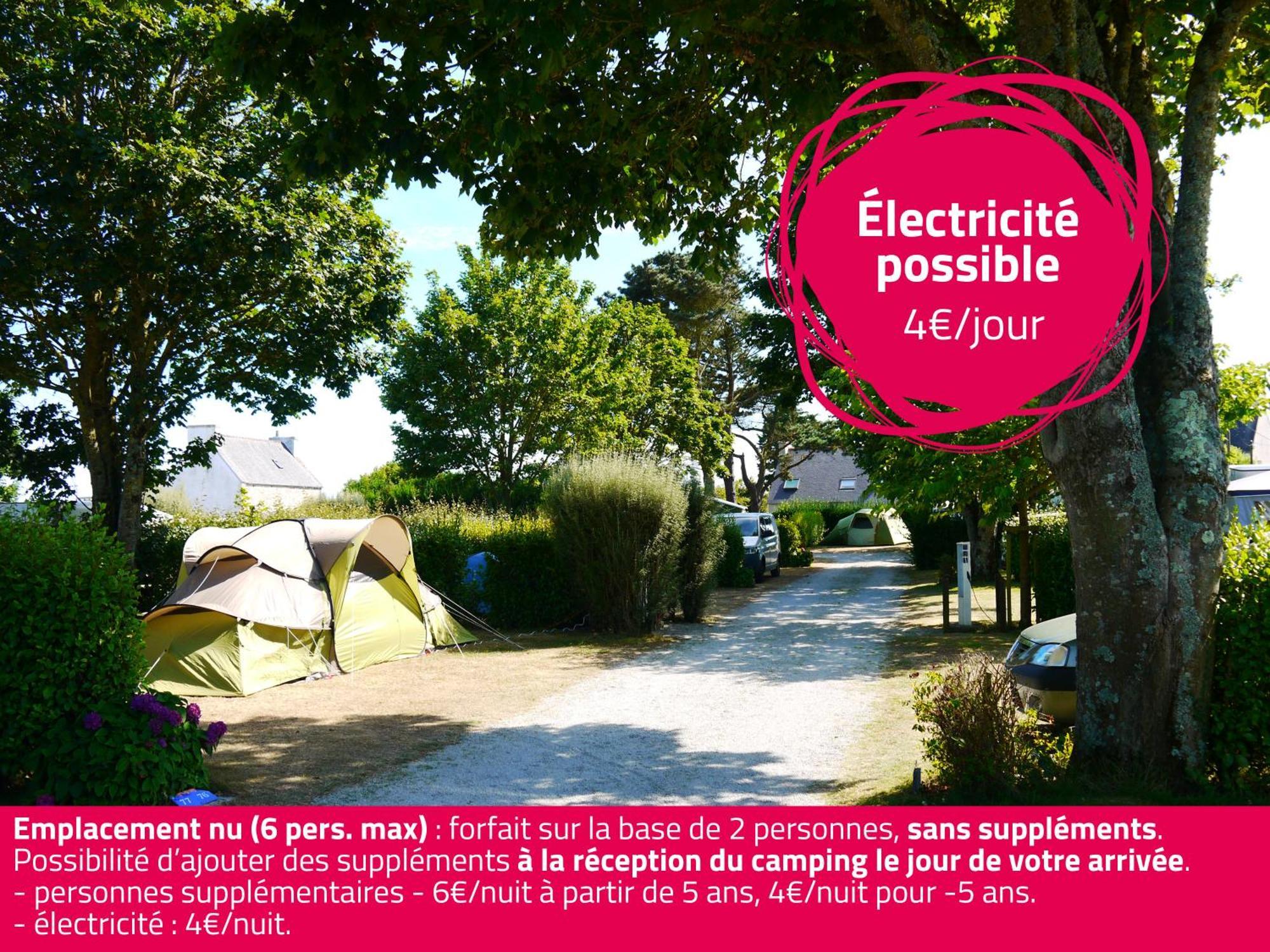 Camping La Corniche Plozévet Exteriér fotografie